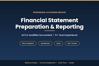 prepare financial statements and reports