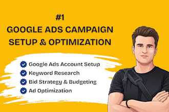 set up and manage google ads campaigns