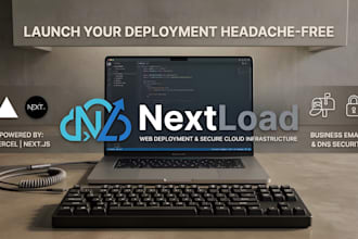 deploy react nextjs website to vercel with domain and business email