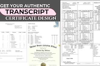 do college transcript design ged homeschool university or diploma certificate