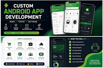 develop a custom android app for your business