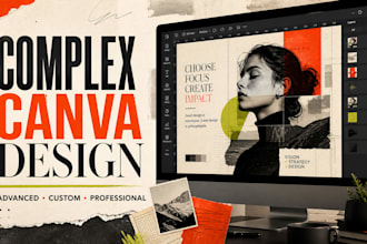 design a complex canva graphic for social media