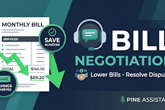 negotiate lower bills or resolve customer service disputes