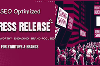 write a professional SEO press release for your business