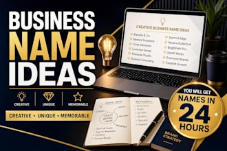 generate creative company name ideas for startups