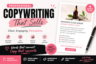 craft compelling copy that turns browsers into buyers