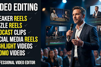 create a sizzle reel, speaker reel, showreel or demo reel