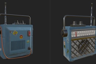 make you 3 low poly models