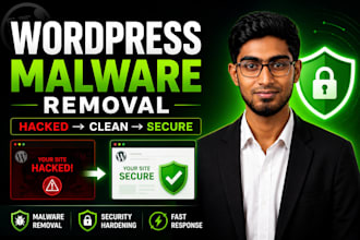remove wordpress malware and fix hacked website