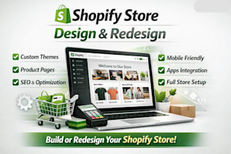 shopify store design and shopify store redesign shopify design as shopify expert