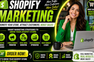 boost store sales with shopify marketing, ecommerce marketing website promotion,