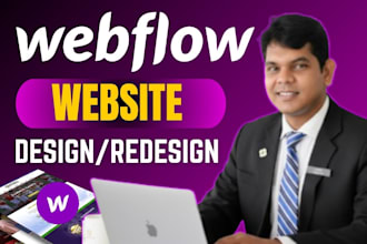 be webflow expert, design, redesign, develop, seo and figma to webflow