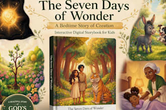 illustrate whimsical watercolor bible stories christian childrens storybook art