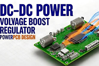 design dc dc converter, power supply and voltage regulator pcb