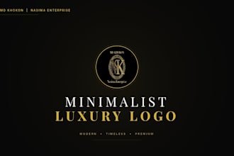 design 3 modern minimalist business logo design