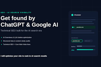 do ai search SEO to rank you in chatgpt and google ai overviews