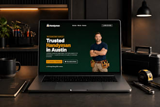 provide a ready to launch business website for your handyman business