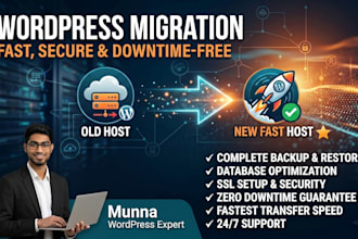 move, migrate or transfer wordpress website with zero downtime