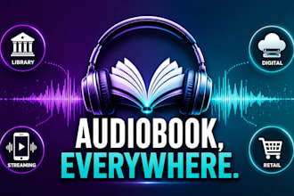 set up your audiobook on acx, audible and wide distribution