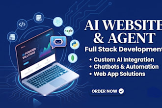 build an ai website, chatbot, or custom ai web app