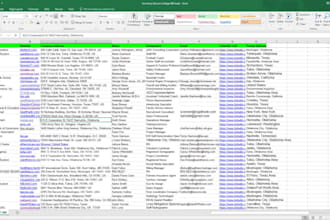 do data entry, copy, past, date analysis