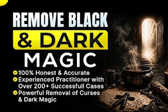 remove black and dark magic