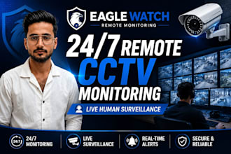 provide remote cctv monitoring and virtual surveillance service