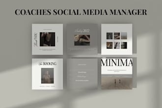 be social media manager coaches and consultant linkdin and instagram manager