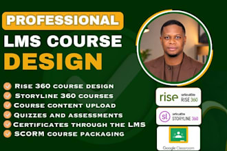 create interactive course on articulate storyline 360 rise 360, google classroom