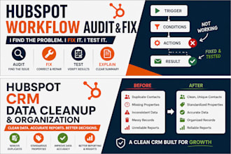 audit and fix your hubspot workflows and automation