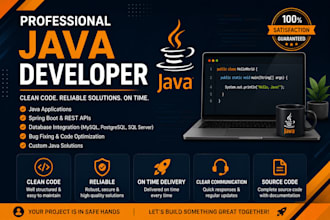 java programming tasks projects oop to web development
