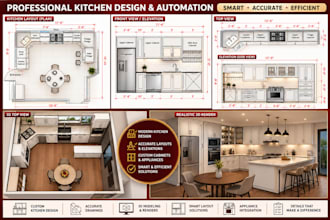develop autocad automation for cabinet manufacturing and production