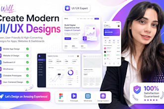 modern uiux designs, wireframes and prototyping