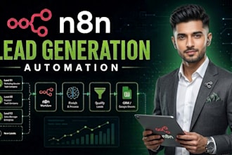 automate social media,lead generation and ai appointment setter n8n