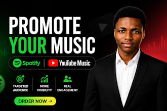 do music promotion, spotify, youtube and ai music distribution