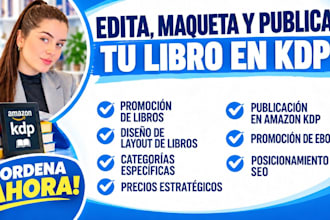 edita, maqueta y publica tu libro en KDP
