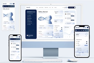 design a professional doctor, clinic, and medical website