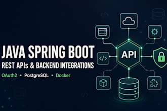 secure java spring boot rest apis and backend integrations