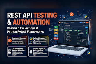 perform rest API testing and automation with postman and python