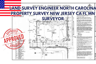 land survey engineer north carolina property survey new jersey ca fl mn surveyor
