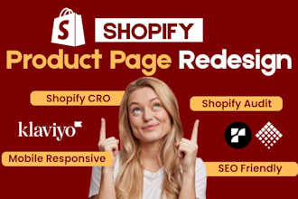 do shopify cro audit, shopify product page design to boost shopify sales