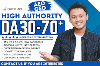 do complete monthly SEO service and build high traffic contextual backlinks