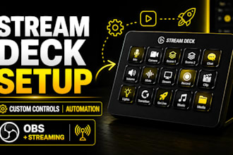 setup and customize your stream deck for streaming and automation