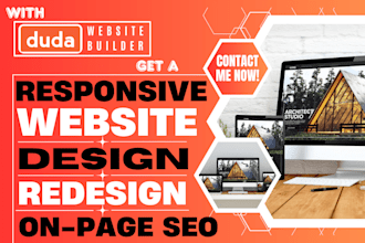 do duda website design, redesign website using duda website builder, duda SEO