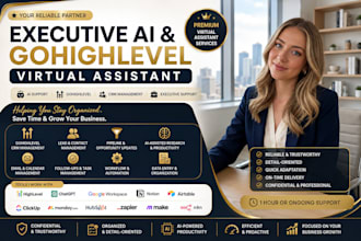 be your personal executive ai gohighlevel virtual assistant notion template