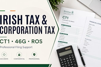 file irish tax return, irish corporation tax, ct1, 46g, revenue ireland and ros