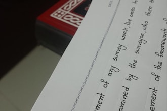 write anything with my beautiful handwriting