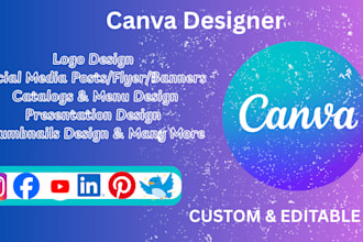 create professional canva graphic designs for your business