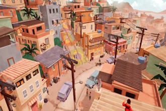 develop unreal engine 5 game with multiplayer, advanced ai and blueprints