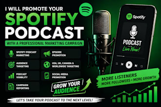 promote your spotify podcast with a marketing campaign